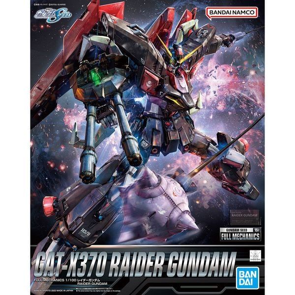  GAT-X370 Raider Gundam - Full Mechanics 1/100 - Mô hình Gunpla chính hãng Bandai 