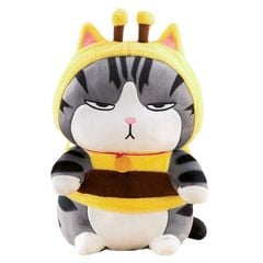 Gấu bông Mèo hoàng thượng ong vàng 35cm