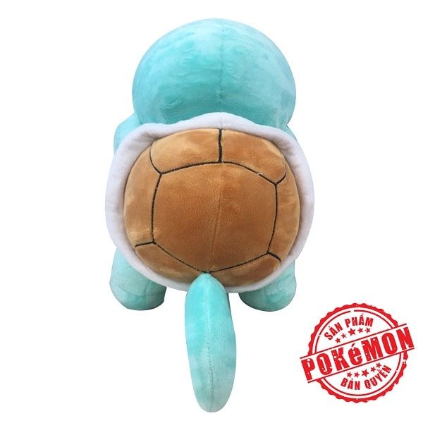  Thú bông Pokemon Squirtle - Zenigame - Đồ chơi Pokemon chính hãng 