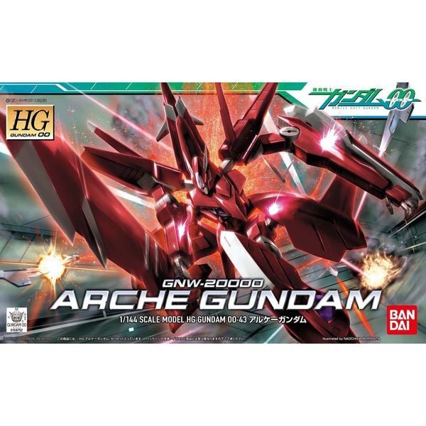 GNW-20000 Arche Gundam - HG00 1/144 - Mô hình Gunpla chính hãng Bandai