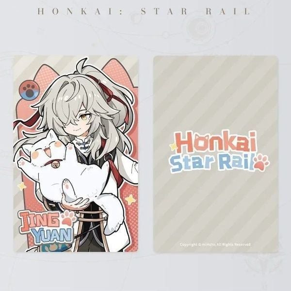  Thẻ bo góc sưu tập Honkai Star Rail Tiny Cats NH02 