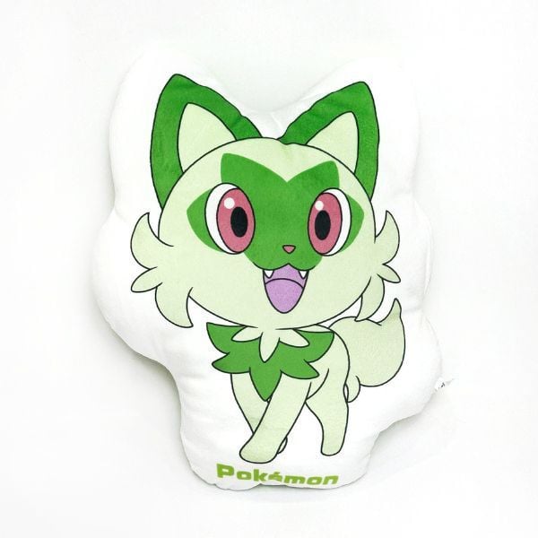 Gối bông Pokemon Sprigatito - Banpresto Big Cushion
