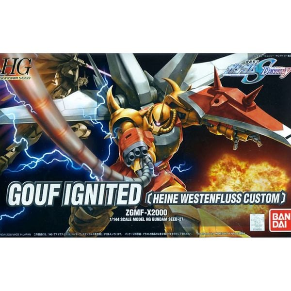 Mua Gundam GOUF IGNITED (HEINE WESTENFLUSS CUSTOM) (HG - 1/144)