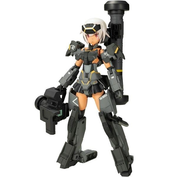  Frame Arms Girl Gourai-Kai Black with FGM148 Type Anti-Tank Missile - Kotobukiya FG154 