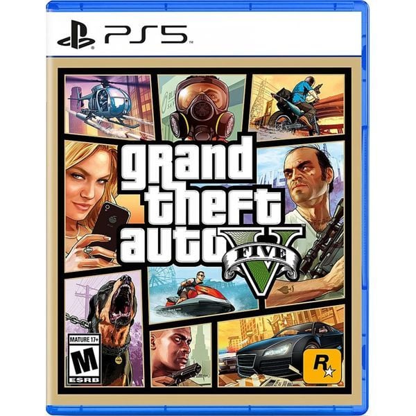 game Grand Theft Auto V GTA 5 cho PS5 chính hãng hay nhất
