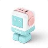  Củ sạc nhanh Nexode RG 65W Robot GaN Mini 3 cổng Type-C x2, Type-A x1 Ugreen CD361 35856 US Green 