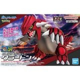  Groudon - Pokemon Plamo Collection - Mô hình lắp ráp chính hãng Bandai 