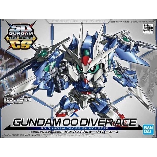  Gundam 00 Diver Ace (SD Gundam Cross Silhouette) 