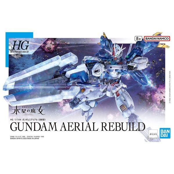  Gundam Aerial Rebuild - HG 1/144 - Gundam the Witch from Mercury 