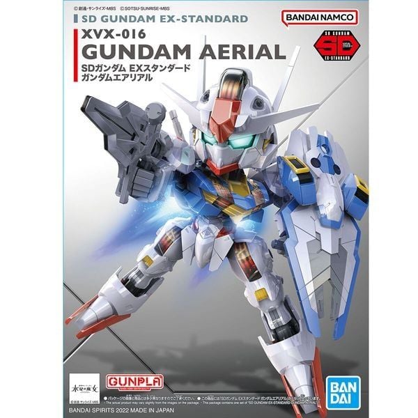  XVX-016 Gundam Aerial - SD EX-Standard - Gundam the Witch from Mercury 