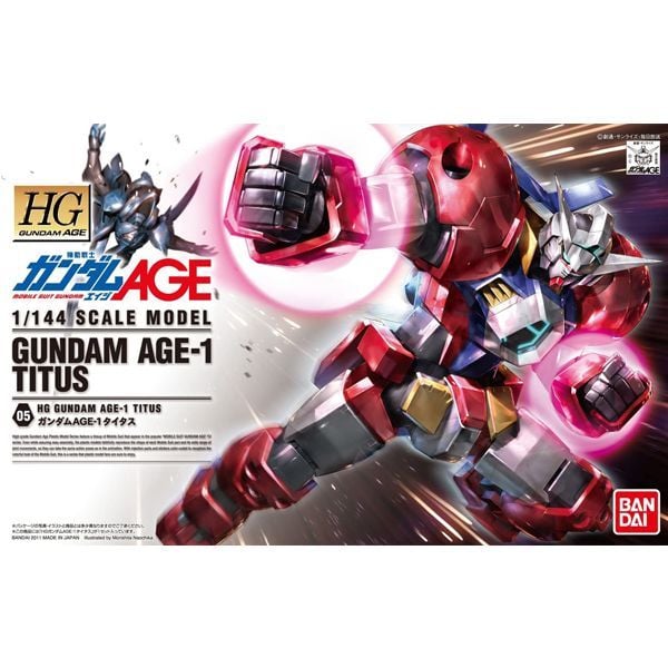  Gundam Age-1 Titus (HG - 1/144) - Mô hình Gunpla chính hãng Bandai 