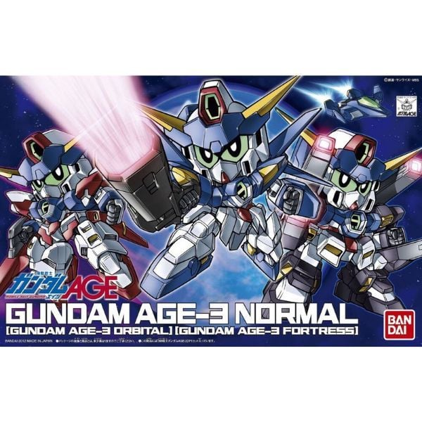 Gundam Age-3 Normal Orbital Fortress - SDBB - Mô hình Gunpla chính hãng Bandai