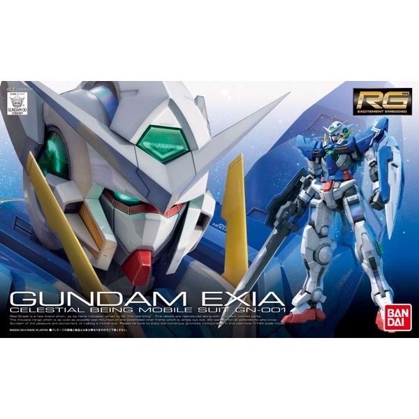 Mô hình lắp ráp RG Gundam EXIA chính hãng Bandai giá rẻ nhất – nShop ...