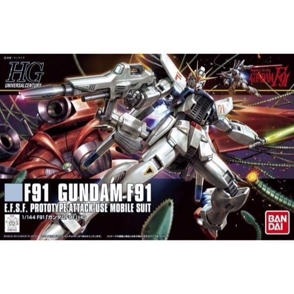  Gundam F91 (HGUC - 1/144) - mô hình lắp ráp chính hãng Bandai 