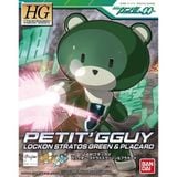  Petit'gguy Lockon Stratos Green & PlaCard (HGPG - 1/144) (Mô hình Gundam) 