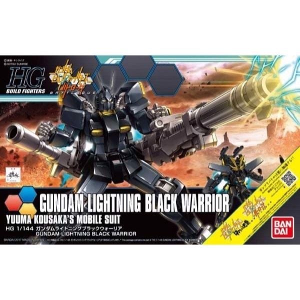  Gundam Lightning Black Warrior (HGBF - 1/144) - Mô hình Gunpla chính hãng Bandai 