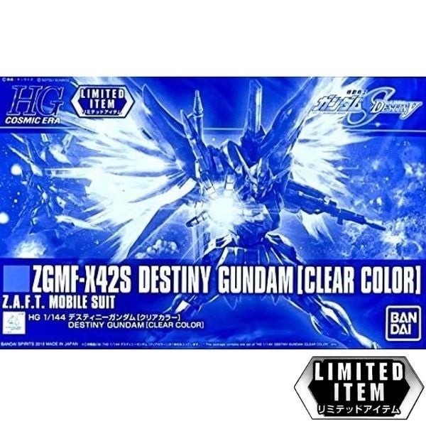 ZGMF-X42S Destiny Gundam (Clear Color) (HGCE - 1/144)