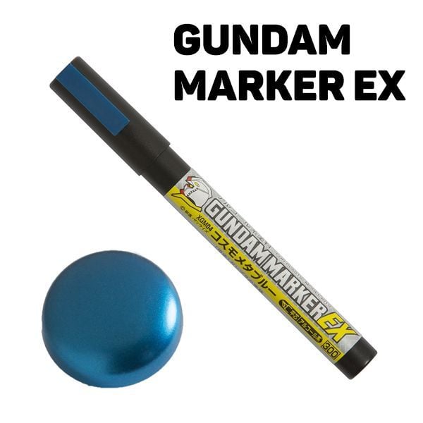 Gundam Marker EX XGM04 - Cosmo Meta Blue (Bút tô) siêu đẹp
