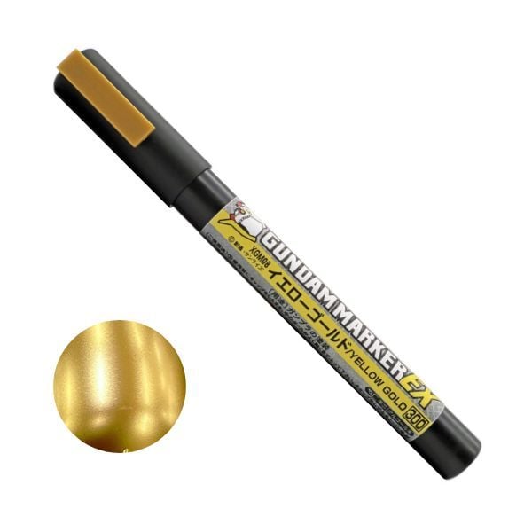Gundam Marker EX XGM08 Yellow Gold Bút tô màu Gundam chính hãng
