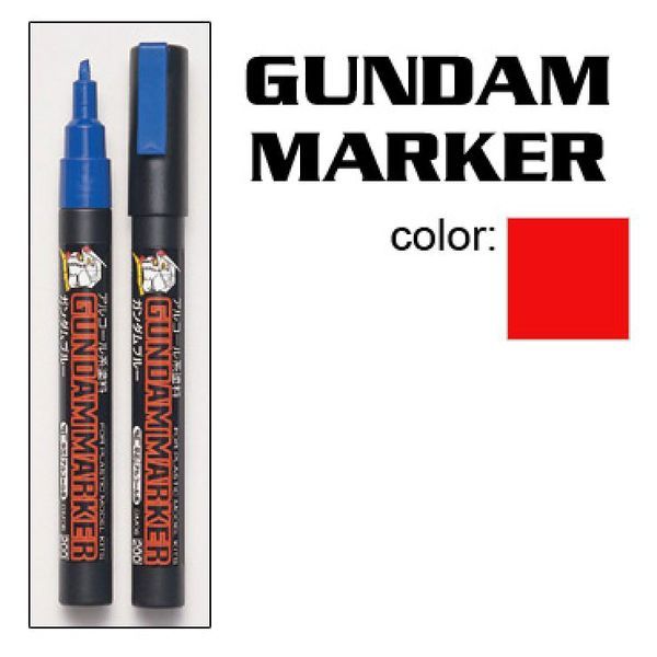  Gundam Marker GM07 - Red - Bút tô màu Gundam chính hãng 