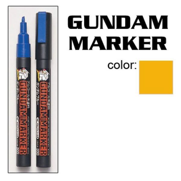  Gundam Marker GM08 - Yellow - Bút tô màu Gundam chính hãng 