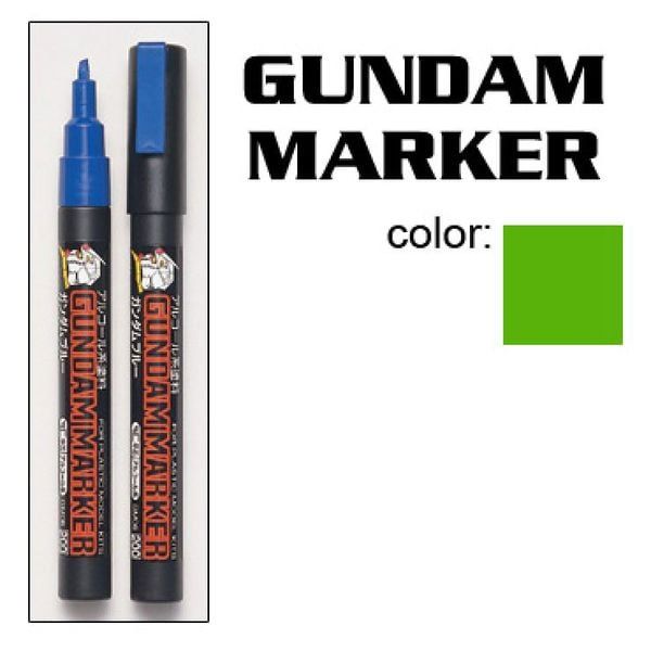  Gundam Marker GM15 - Fluorescent Green - Bút tô màu mô hình Gundam chính hãng 