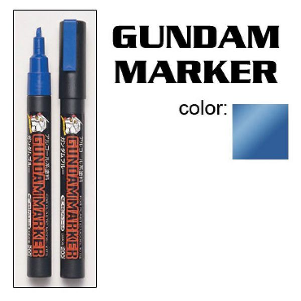  Gundam Marker GM17 - Metallic Blue - Bút tô màu Gundam chính hãng 