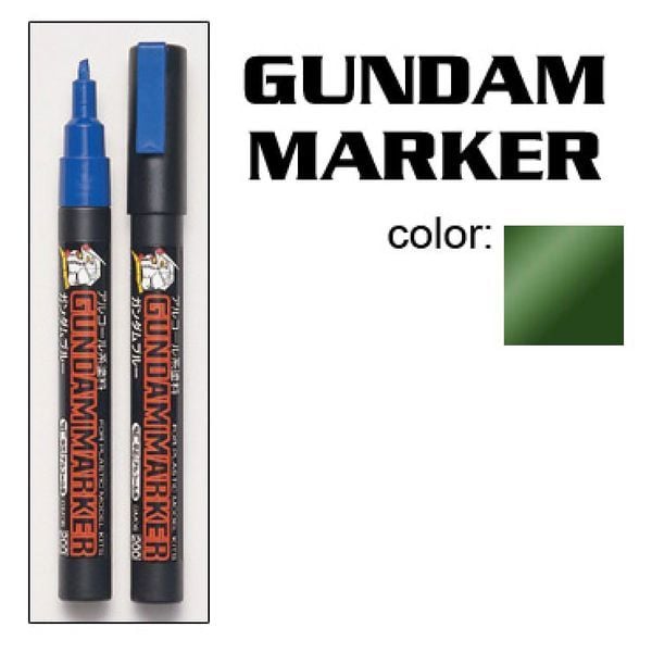 dụng cụ Gundam Marker GM18 - Metallic Green (Bút tô) chính hãng