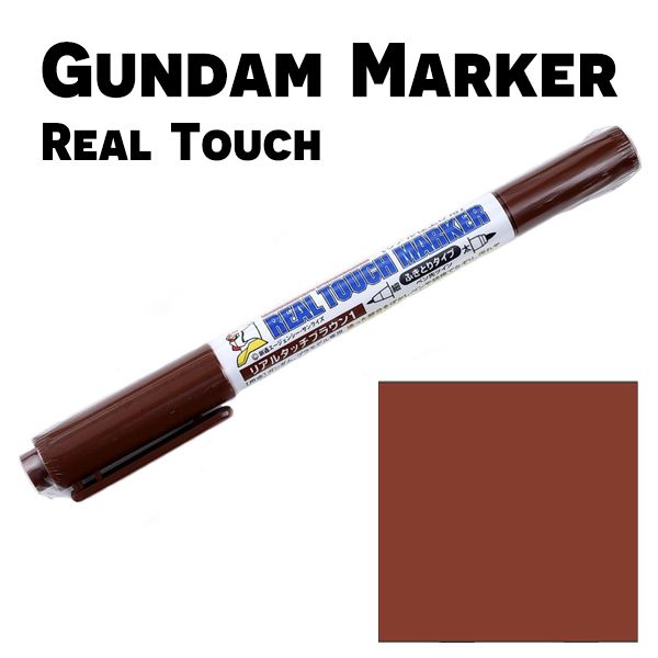  Gundam Marker Real Touch GM407 - Brown 1 - Bút tạo hiệu ứng custom Gundam 