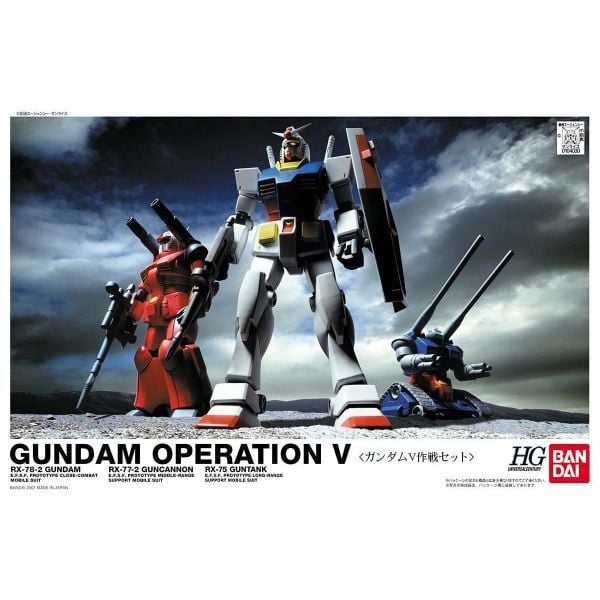  Gundam Operation V Set - HGUC 1/144 - Mô hình Gundam chính hãng Bandai 