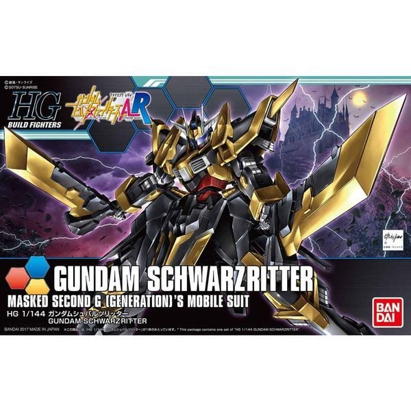 Gundam Schwarzritter HGBF 1/144 chính hãng Bandai