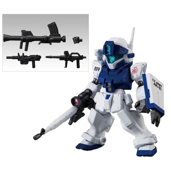  FW Gundam Converge Core Mobile Suit Gundam Side Story 0079: Rise From The Ashes White Dingo Team Set 