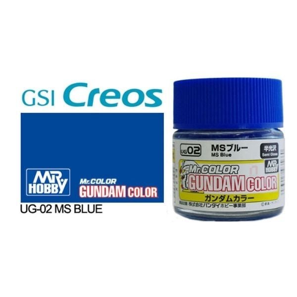 Shop Gundam HCM Sơn mô hình Mr.COLOR Gundam Color UG02 - MS Blue