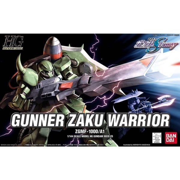 mô hình Gunner ZAKU Warrior HG 1/144 Gundam Seed chính hãng