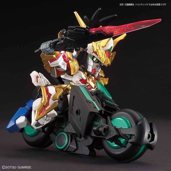  Trinity Bike (SD Gundam Sangoku Soketsuden) - Mô hình Gunpla chính hãng Bandai 