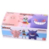  Pokemon Scale World Kanto Leaf & Clefable & Gengar 