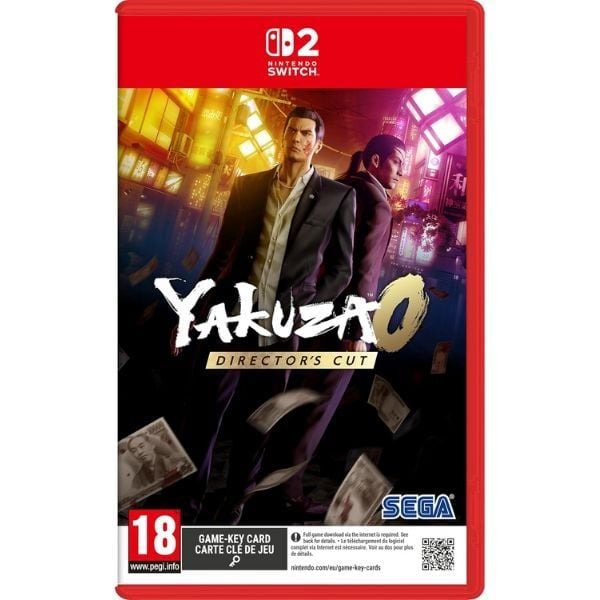 Game Yakuza 0 Directors Cut cho Nintendo Switch 2 chính hãng, trò chơi hành động được nhiều người yêu thích, có tại nShop