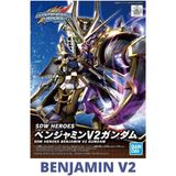 SD Benjamin V2 Gundam  - Benjamin Hornigold - SD Gundam World Heroes 
