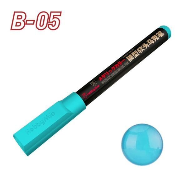 Bút sơn mô hình Water Based Soft Tip Marker Hobby Mio - B05 Cyan màu sơn đẹp chất lượng tốt giá rẻ phụ kiện custom gundam quà tặng người thân bạn bè