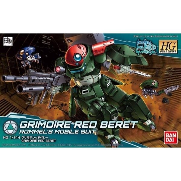 Grimoire Red Beret (HGBD - 1/144)