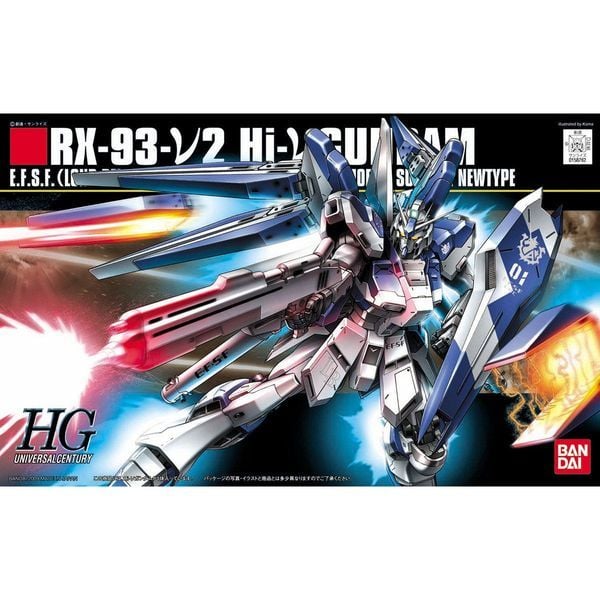 Hi-Nu Gundam (HGUC - 1/144) - Gunpla chính hãng Bandai