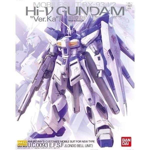  Mô hình Hi-Nu Gundam Ver. Ka (MG - 1/100) chính hãng Bandai 