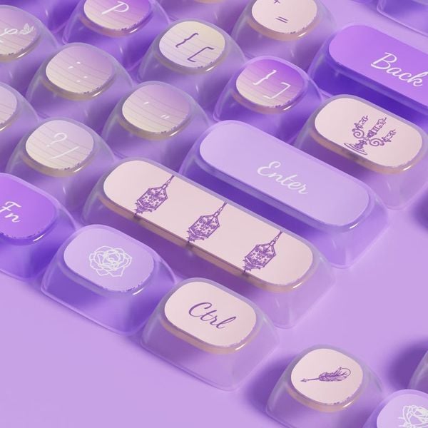  Bộ Keycap bàn phím cơ AKKO Swan Sonata 