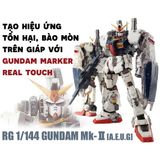  Gundam Marker Real Touch GM406 - Gray 3 - Bút tạo hiệu ứng cho mô hình 