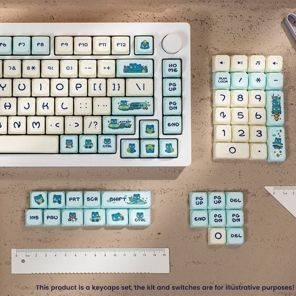  Bộ Keycap bàn phím cơ AKKO Lemon Bear 