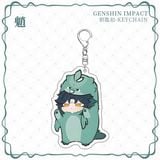  Móc khóa nhân vật Genshin Impact Pyjama Vol 2 