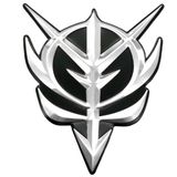  Hình dán Decal Sticker 3D Kim loại logo Mobile Suit Gundam 