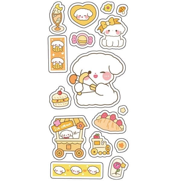  Hình dán Sticker chống nước cỡ lớn phong cách cute Instagram 