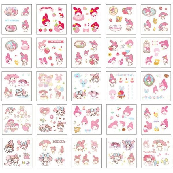  Hình dán Sticker chống nước Sanrio My Melody 