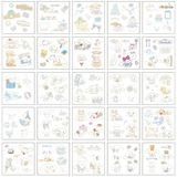  Hình dán Sticker chống nước Sanrio Thỏ Cinnamoroll 